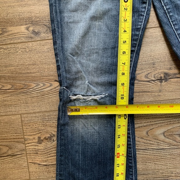 Big Star Maddie Distressed Buckle Jeans Sz 27L - Picture 5 of 6